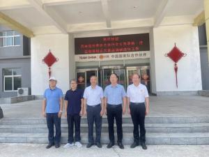 河南省肉類協(xié)會劉承信會長一行蒞臨洛陽正大調(diào)研指導(dǎo)工作！